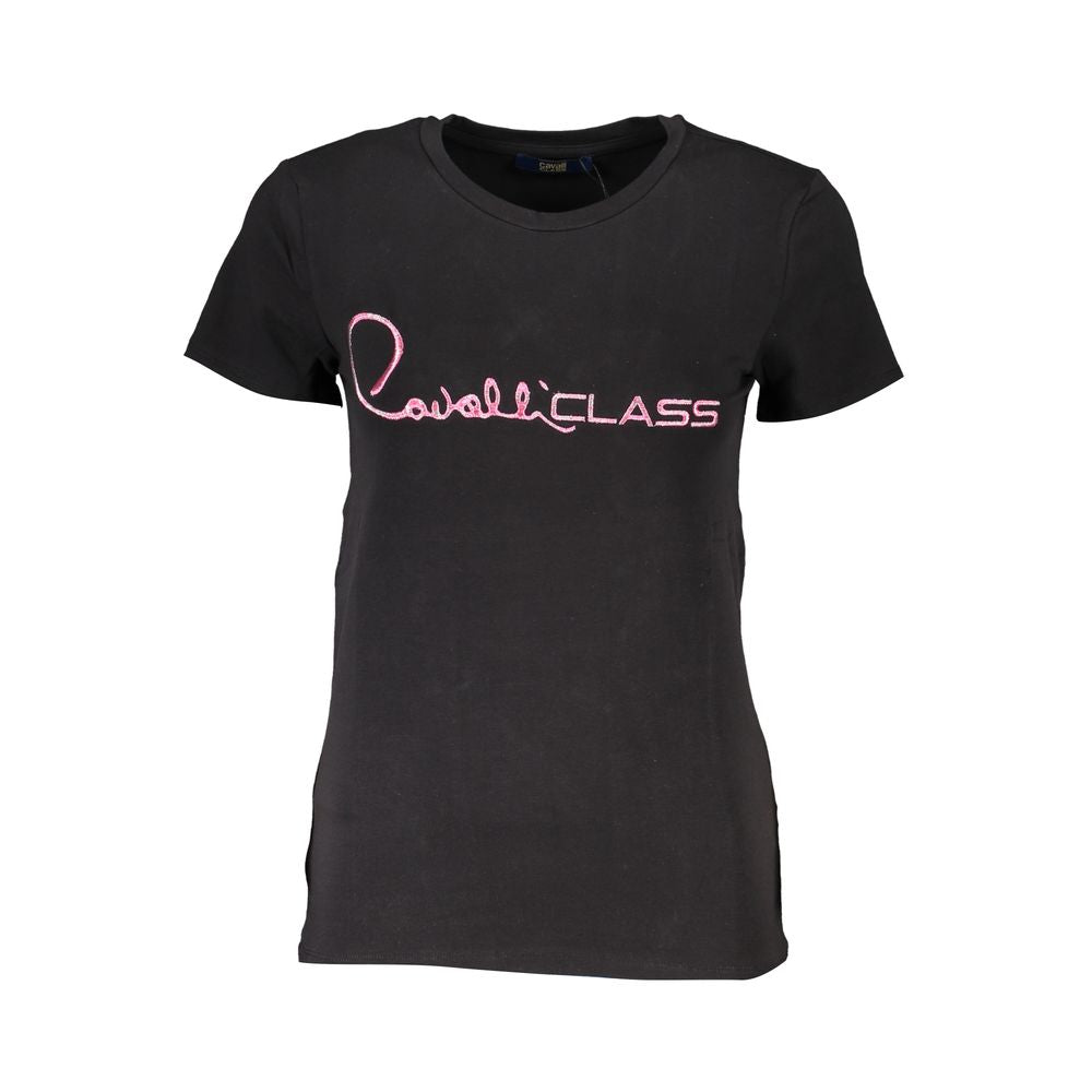Black Cotton Tops & T-Shirt