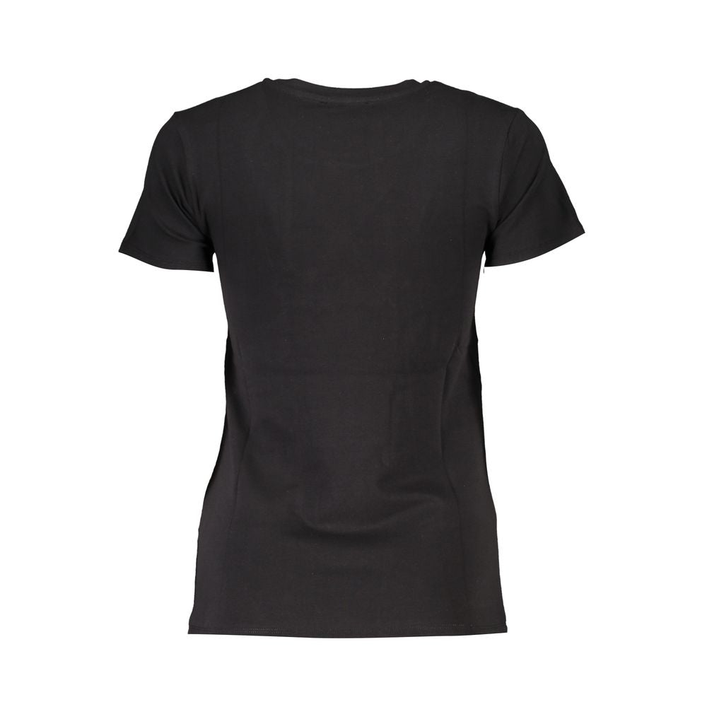 Black Cotton Tops & T-Shirt
