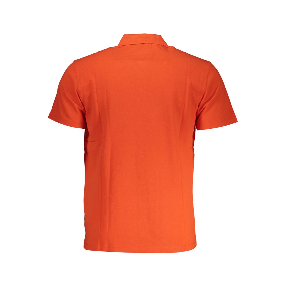 Red Cotton Polo Shirt
