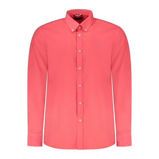 Rosso Cotton Men Shirt