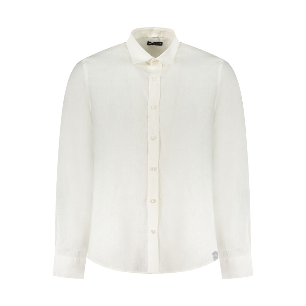 Bianco Linen Mens Shirt