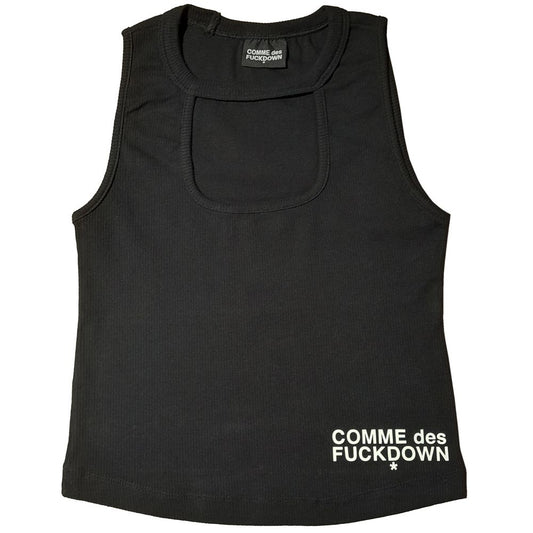 Black Cotton Women Top