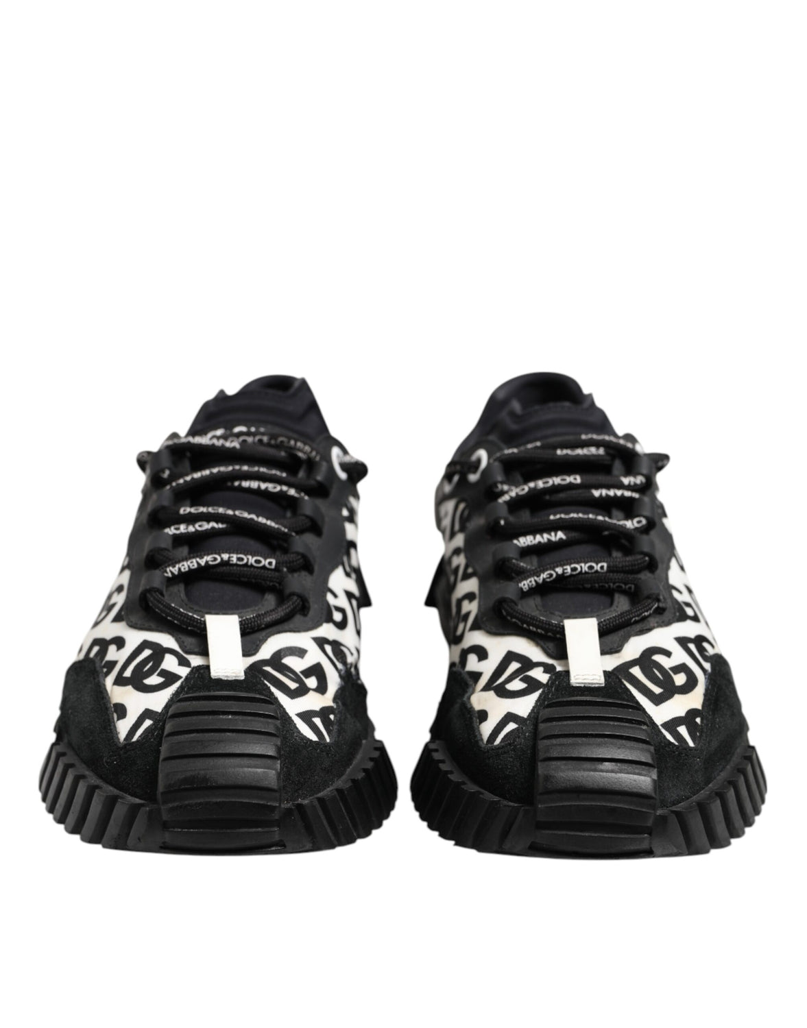 Black Logo Lace Up Low Top NS1 Sneakers Shoes