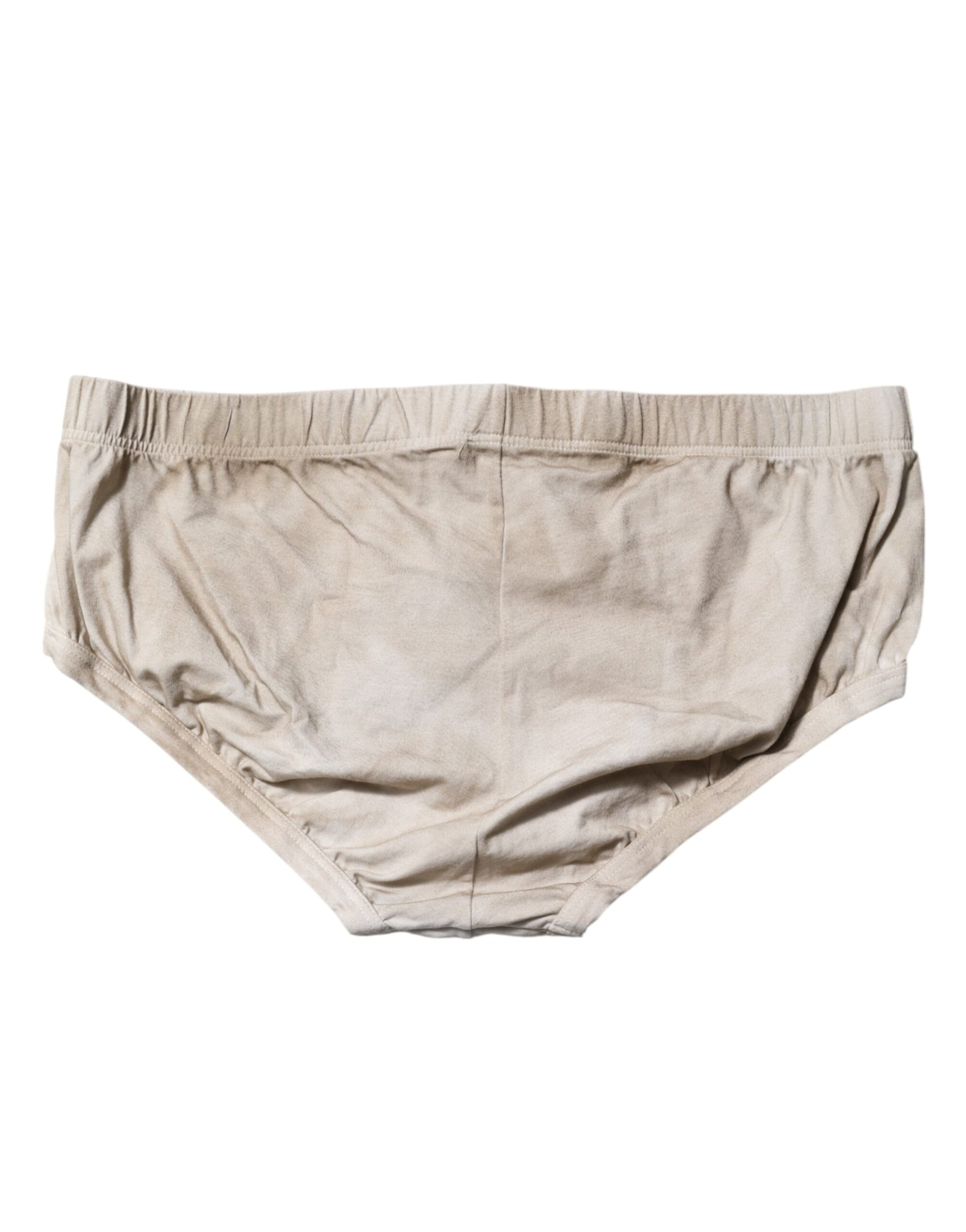 Gray Cotton Stretch Regular Men Brief Underwear