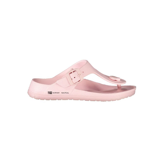 Pink Plastic Women Sandal