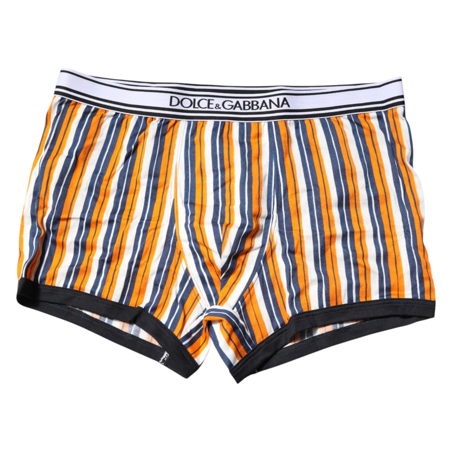 Multicolor Striped Cotton Men Boxer Underwear