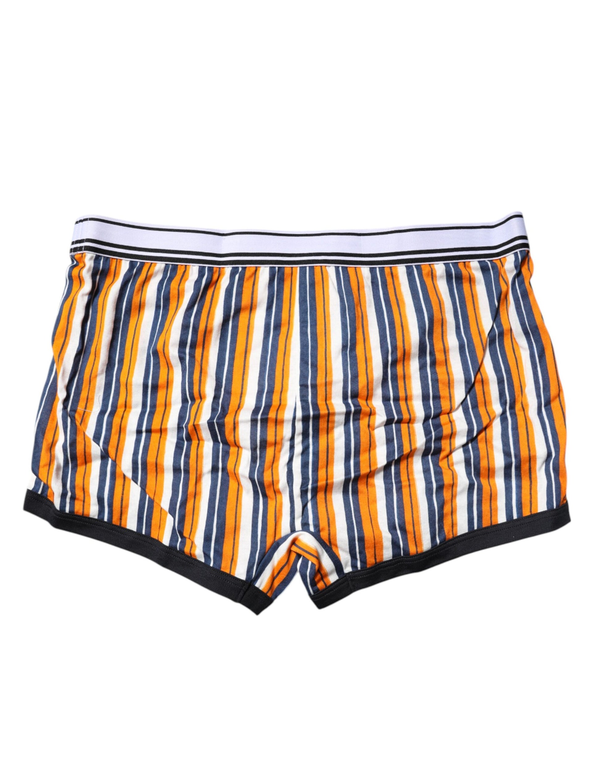 Multicolor Striped Cotton Men Boxer Underwear