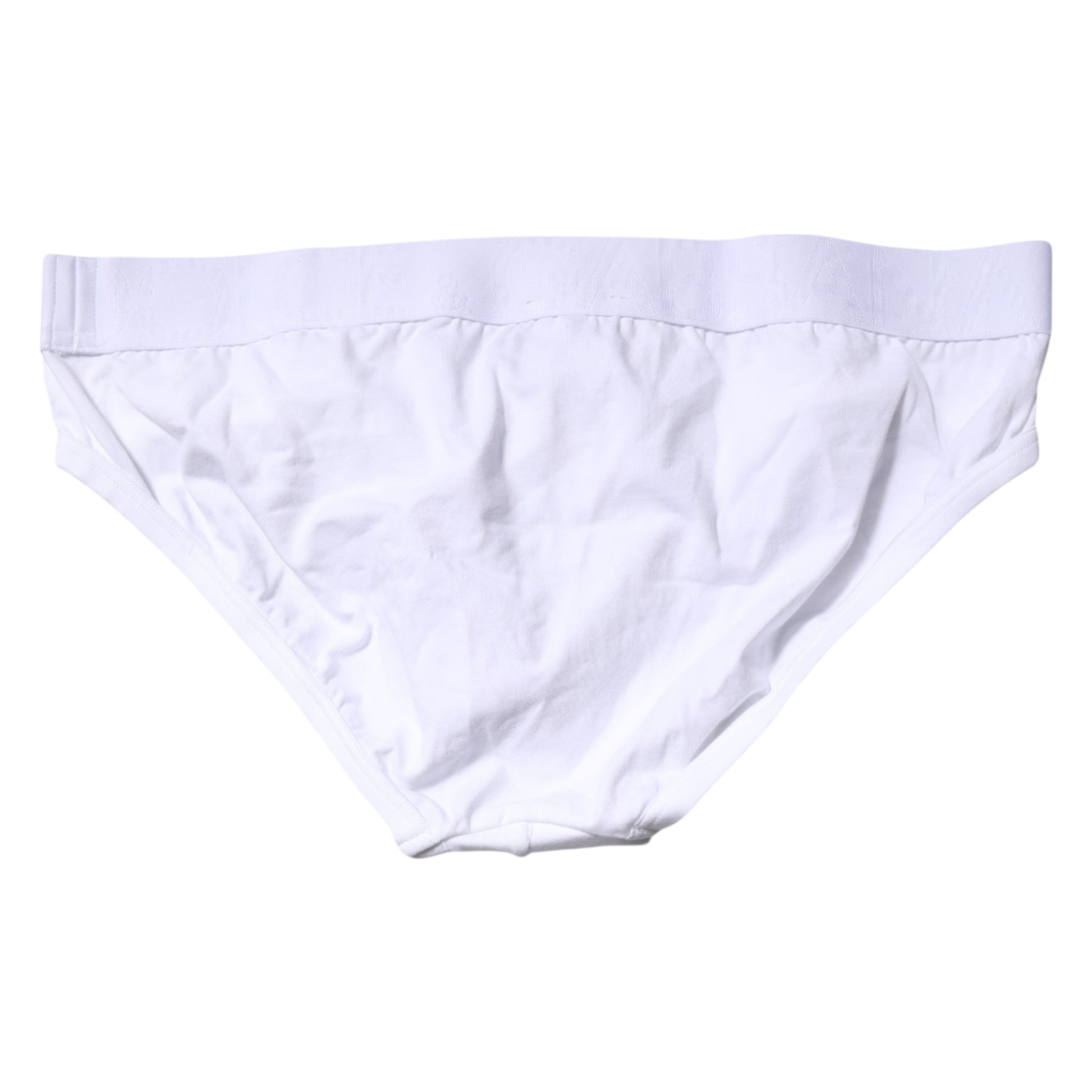 White Cotton Stretch Regular Brief Underwear