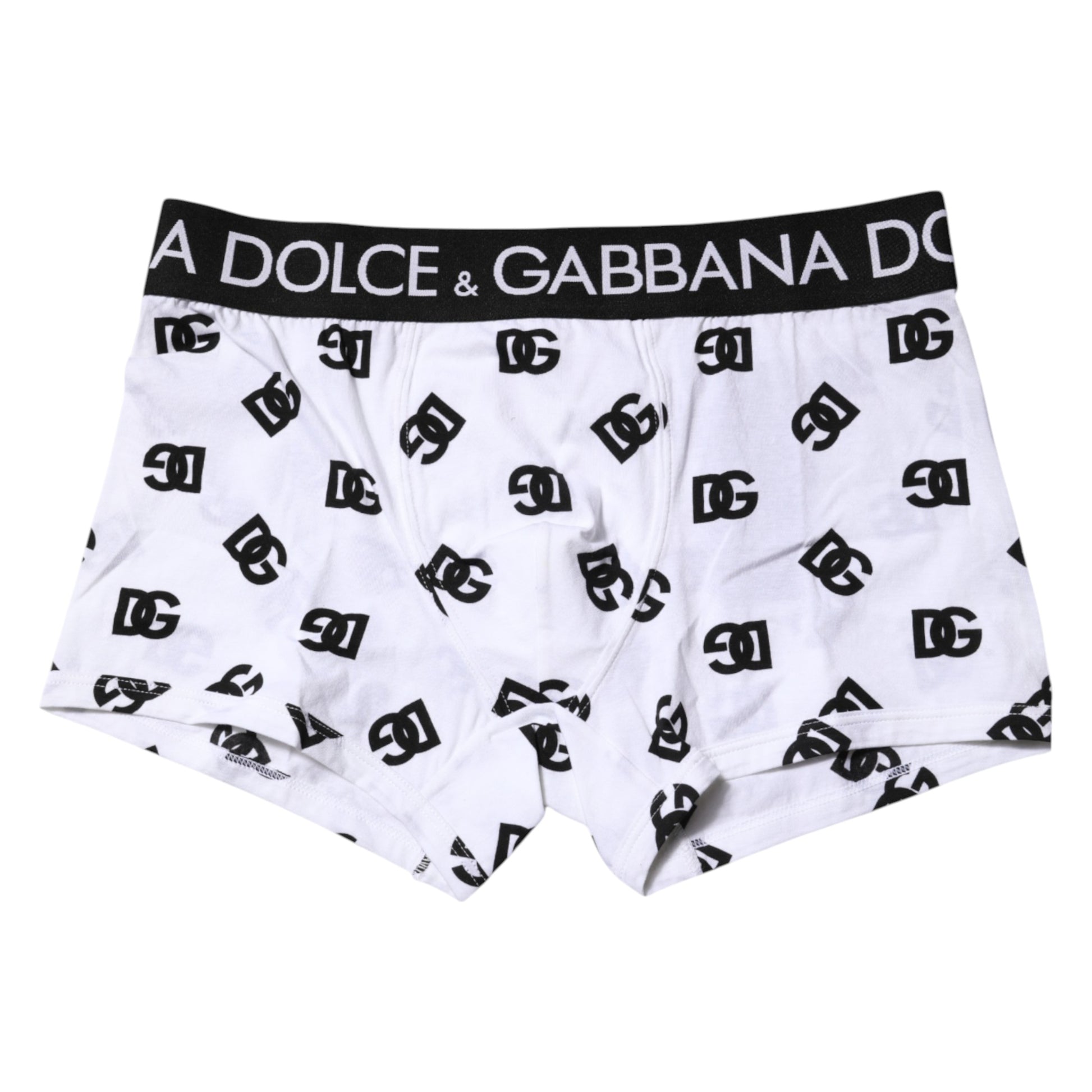 White Logo Waist Regular Boxer Brief Underwear