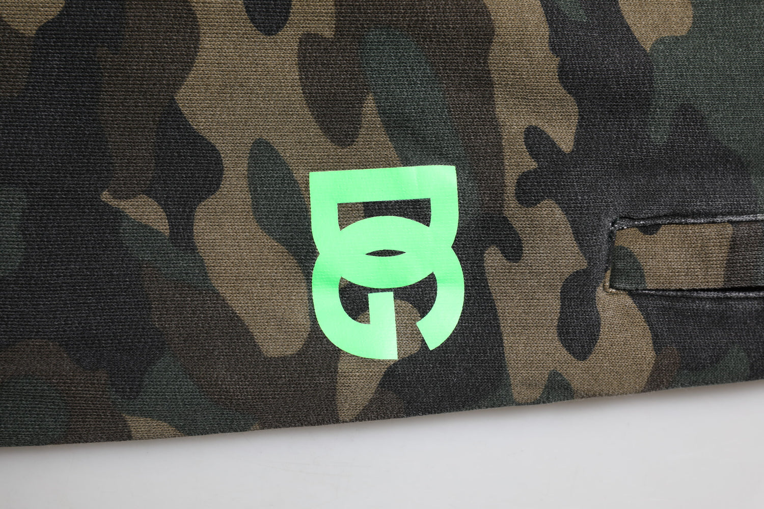 Brown Camouflage Cotton Men Jogger Pants