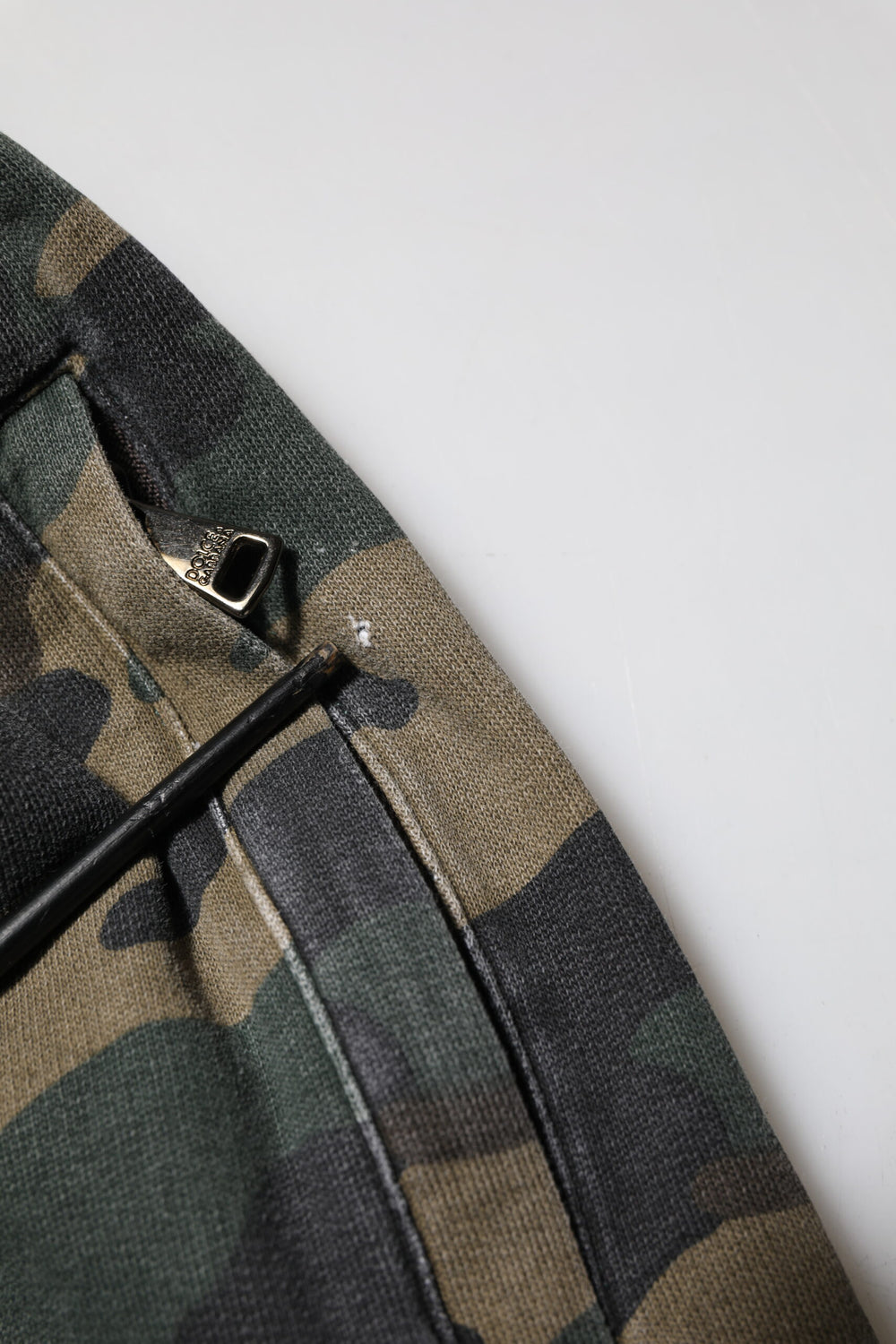 Brown Camouflage Cotton Men Jogger Pants