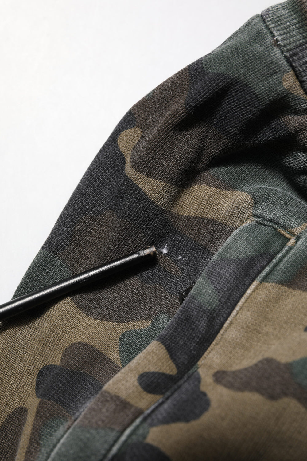 Brown Camouflage Cotton Men Jogger Pants