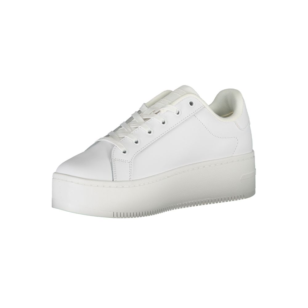 Bianco Leather Women Sneaker