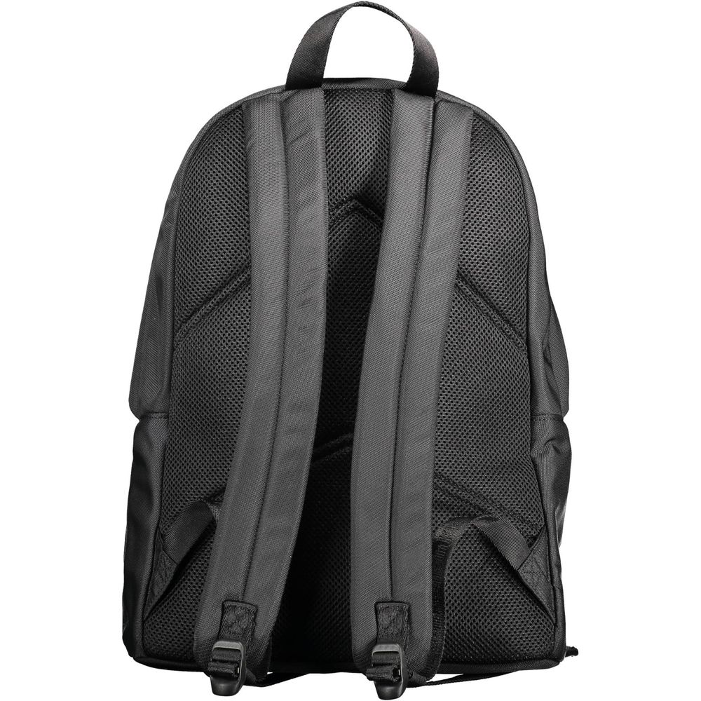 Black Polyester Backpack