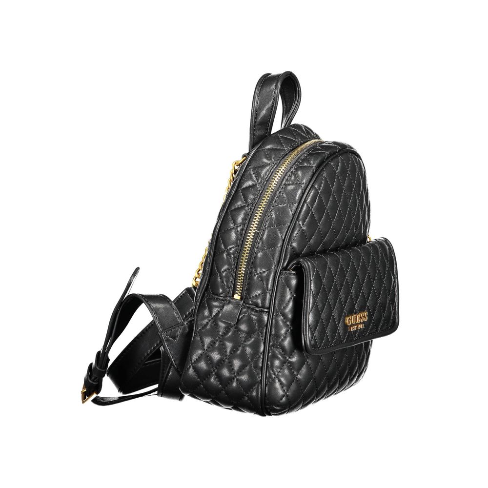 Black Polyethylene Backpack