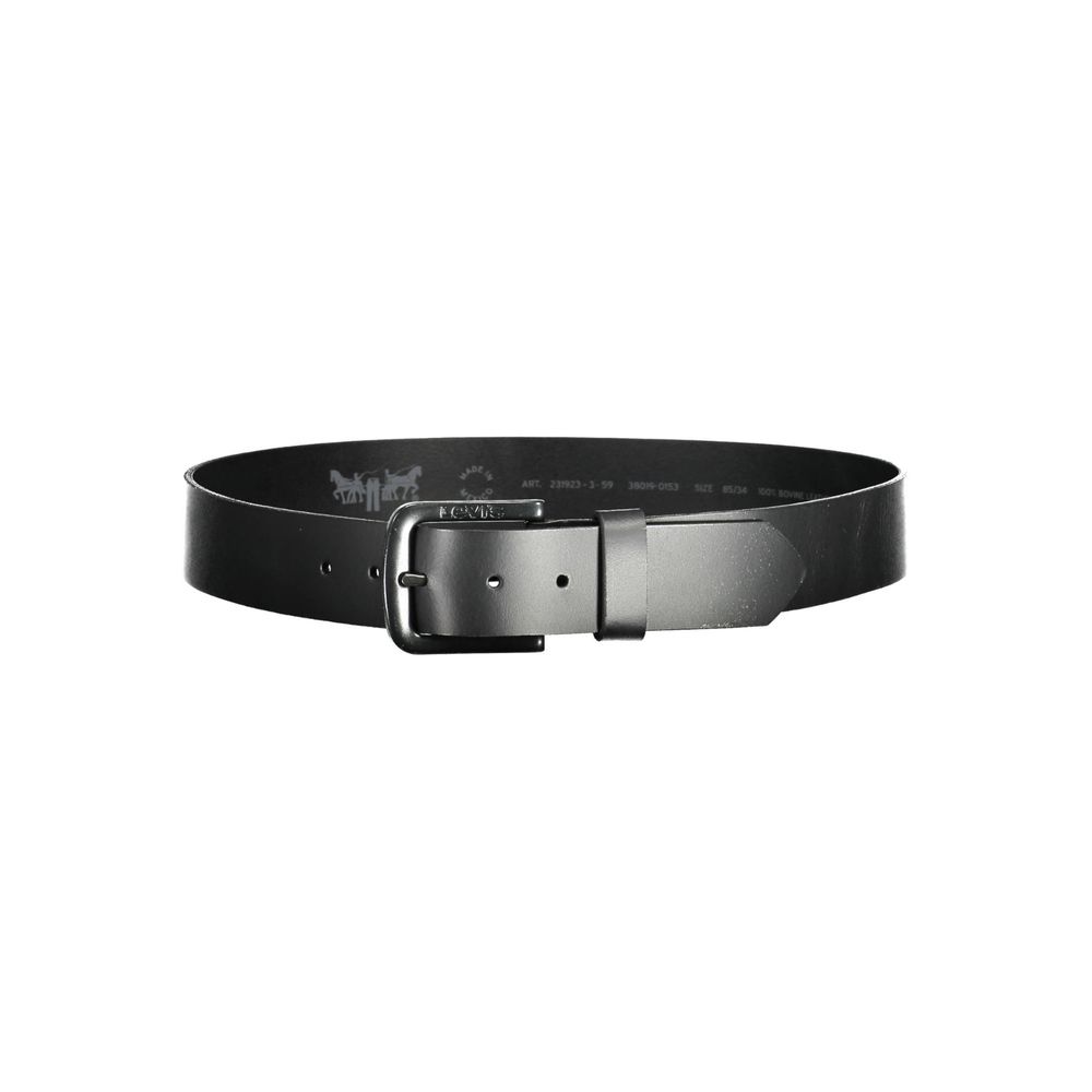 Black Leather Belt