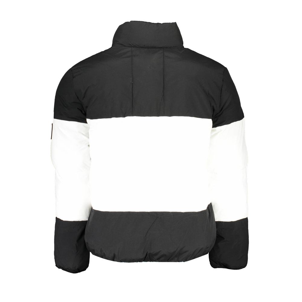 Black Recycled Polyester Men Jacket