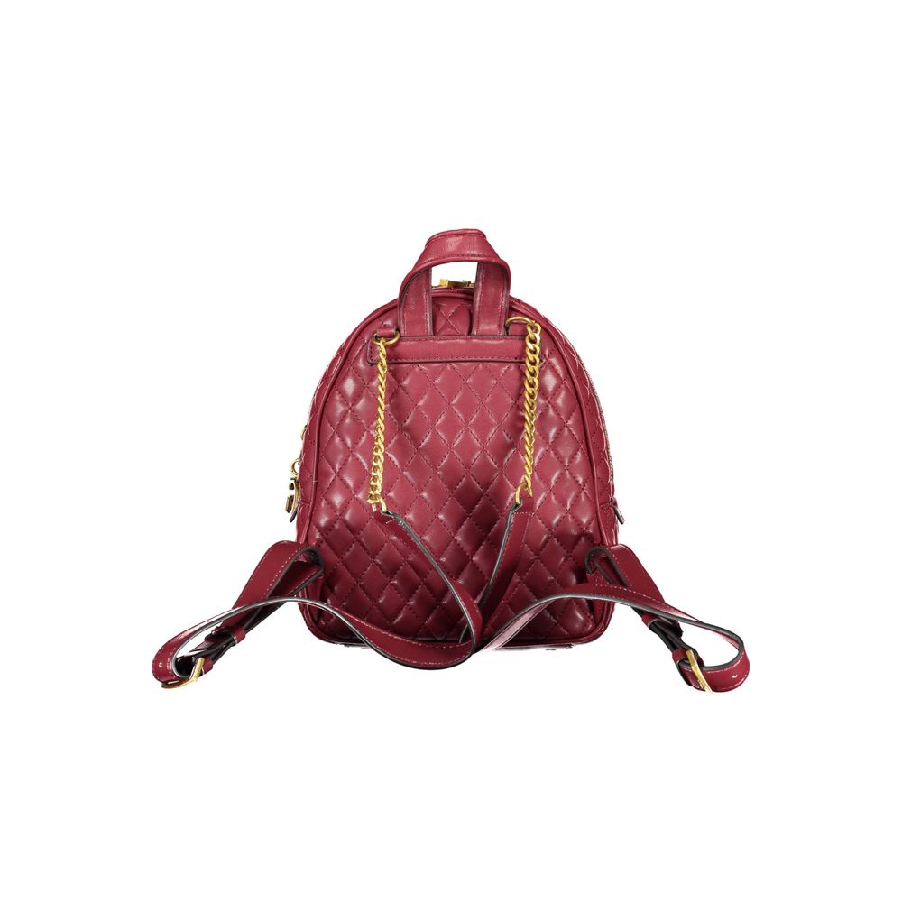 Purple Polyethylene Backpack
