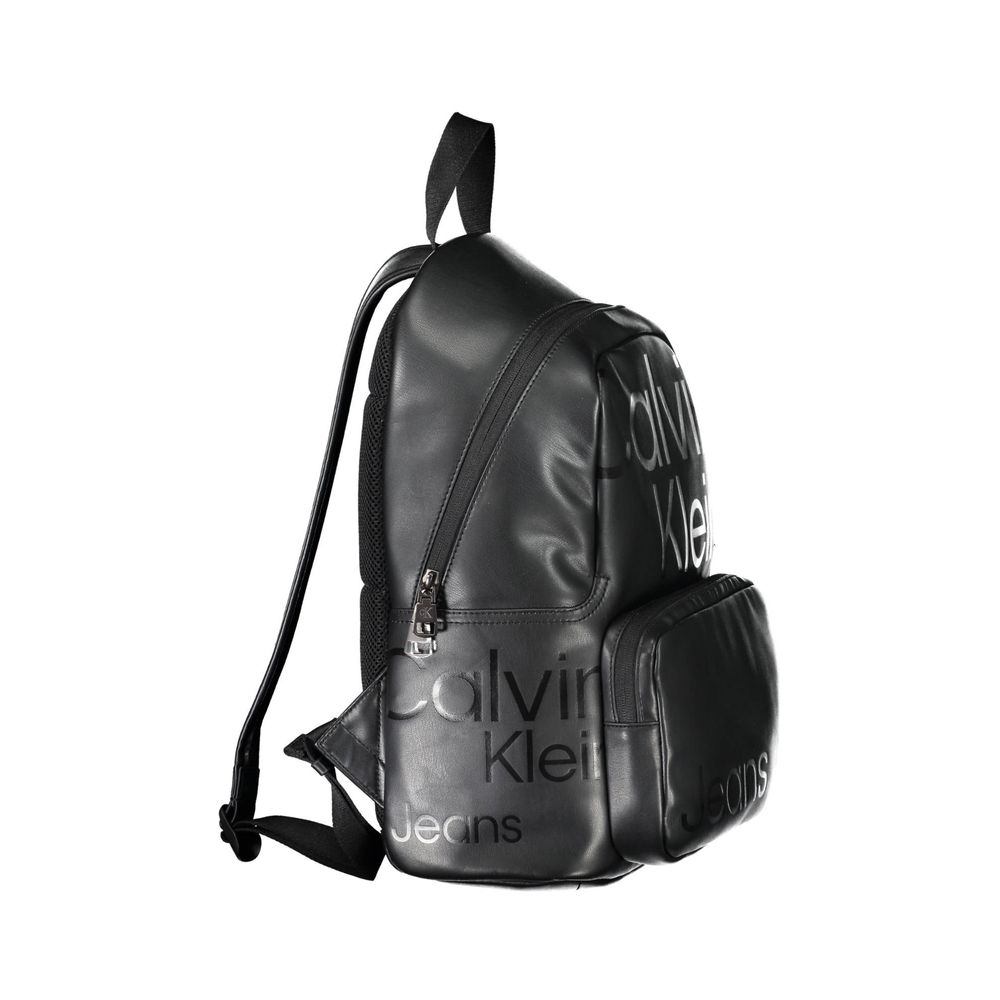 Black Polyethylene Backpack