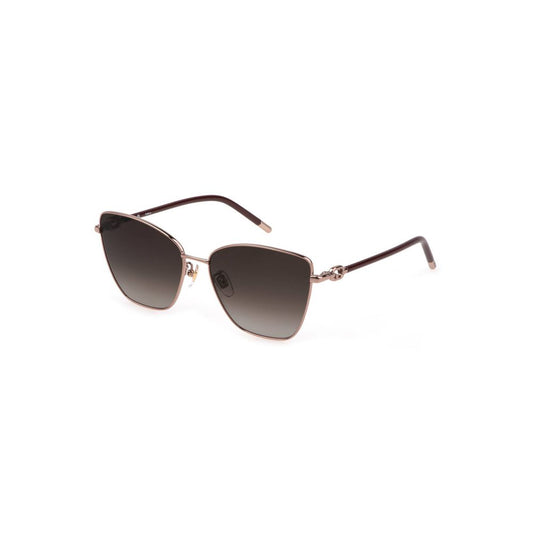 Gray Metal Women Sunglass