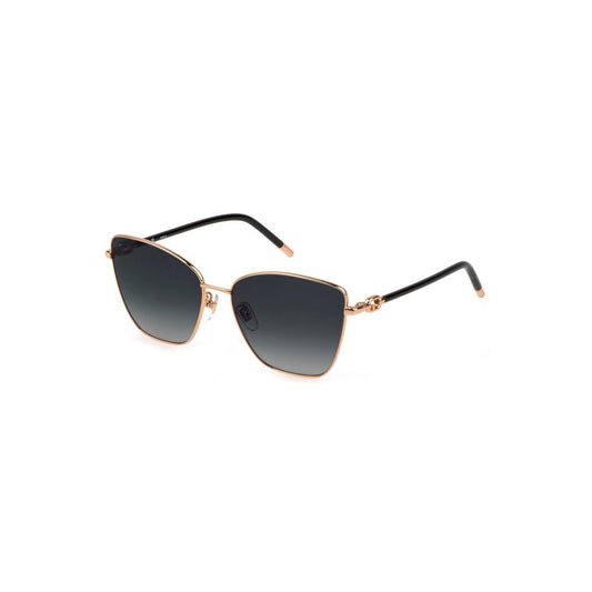 Gold Metal Women Sunglass