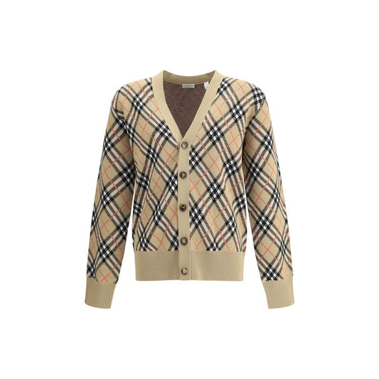 Beige Wool Cardigan