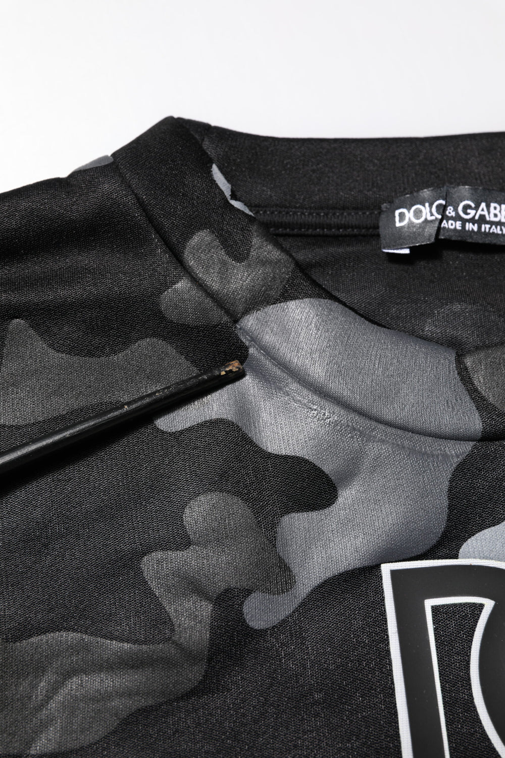 Black Camouflage Pullover Sweatshirt Sweater