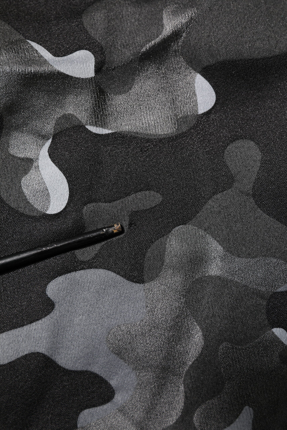 Black Camouflage Pullover Sweatshirt Sweater