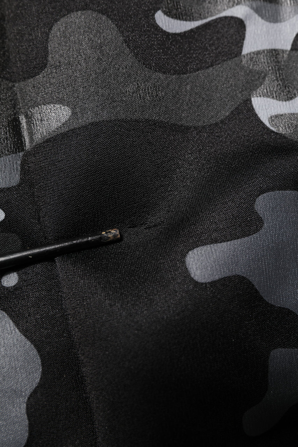 Black Camouflage Pullover Sweatshirt Sweater