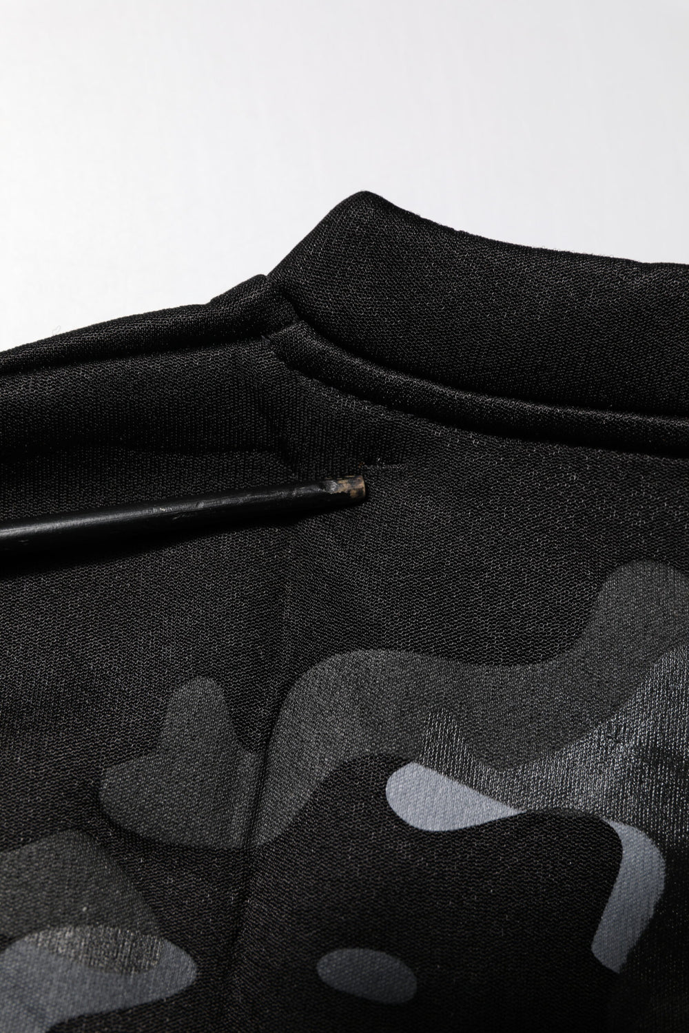 Black Camouflage Pullover Sweatshirt Sweater