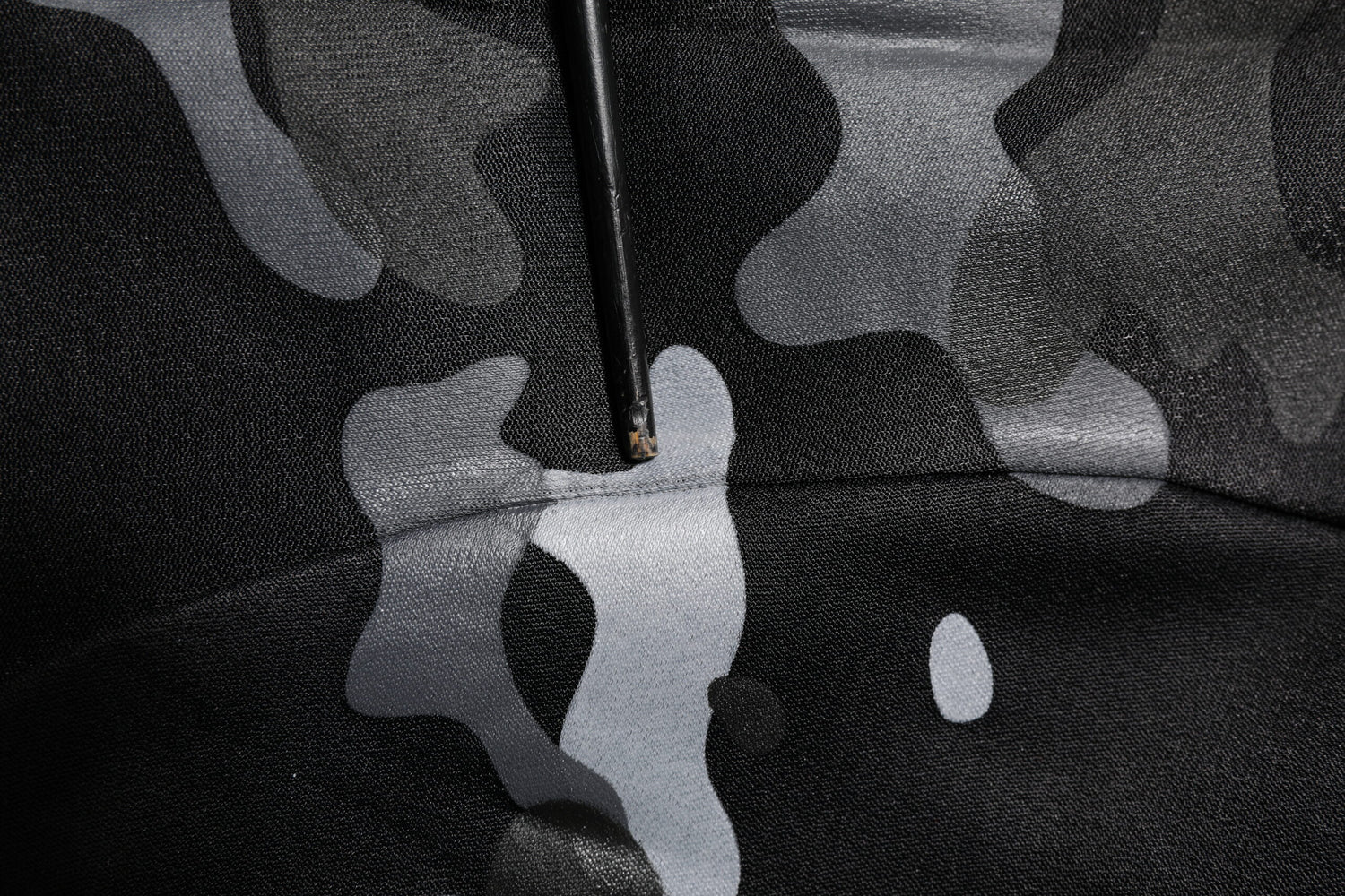Black Camouflage Pullover Sweatshirt Sweater