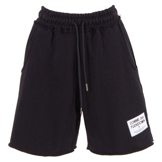 Black Cotton Short