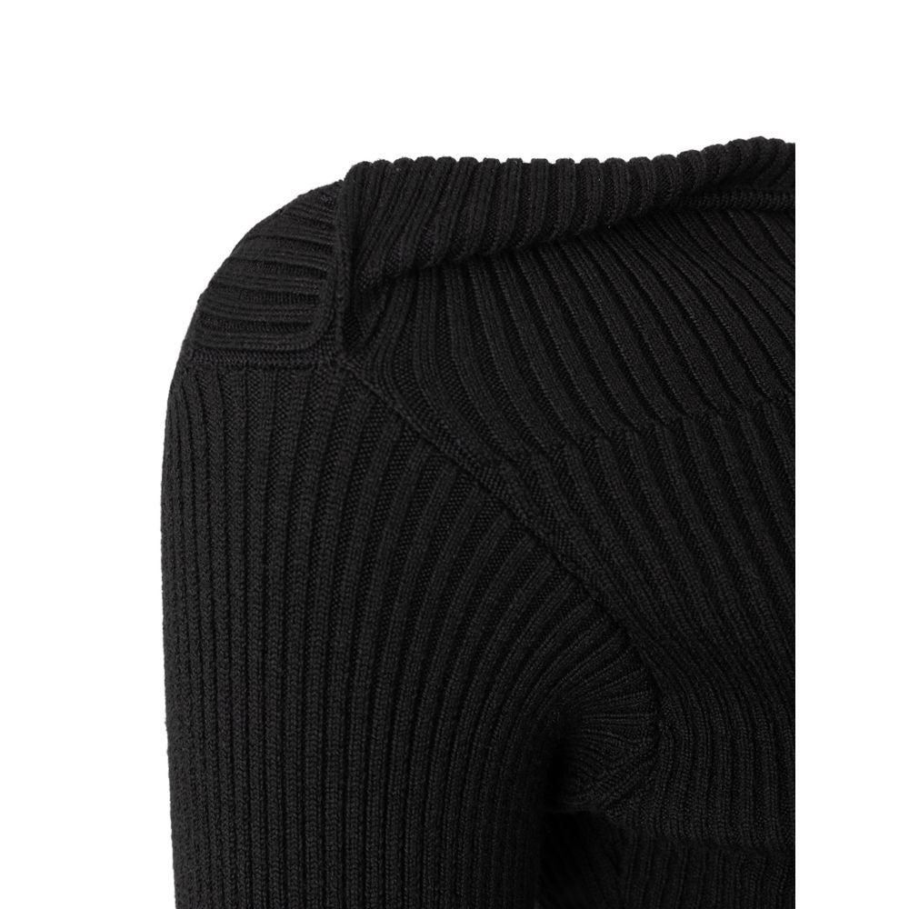 Black Wool Long