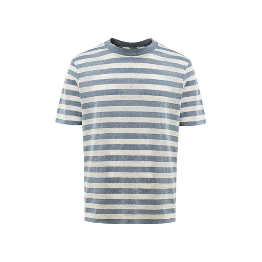 Blue Cotton T-Shirt
