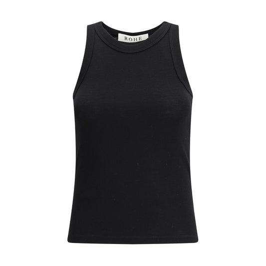 Black Wool Top