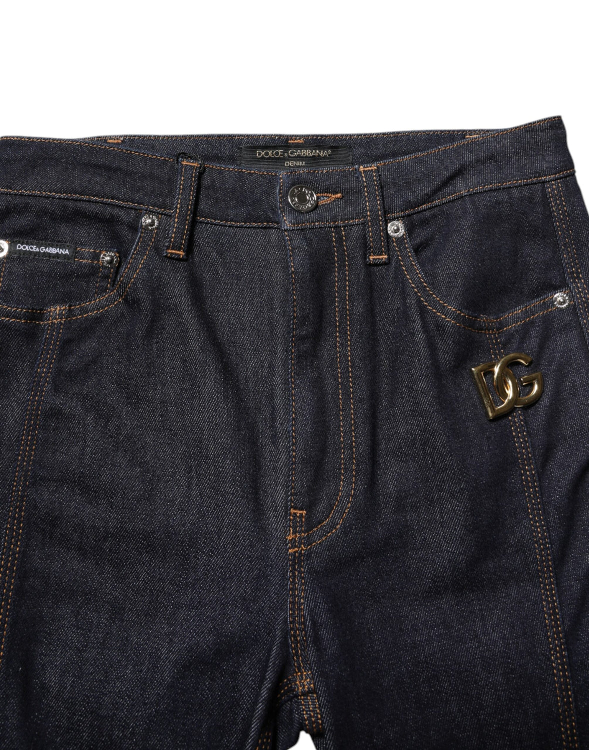 Black Cotton Mid Waist Bootcut Denim Jeans