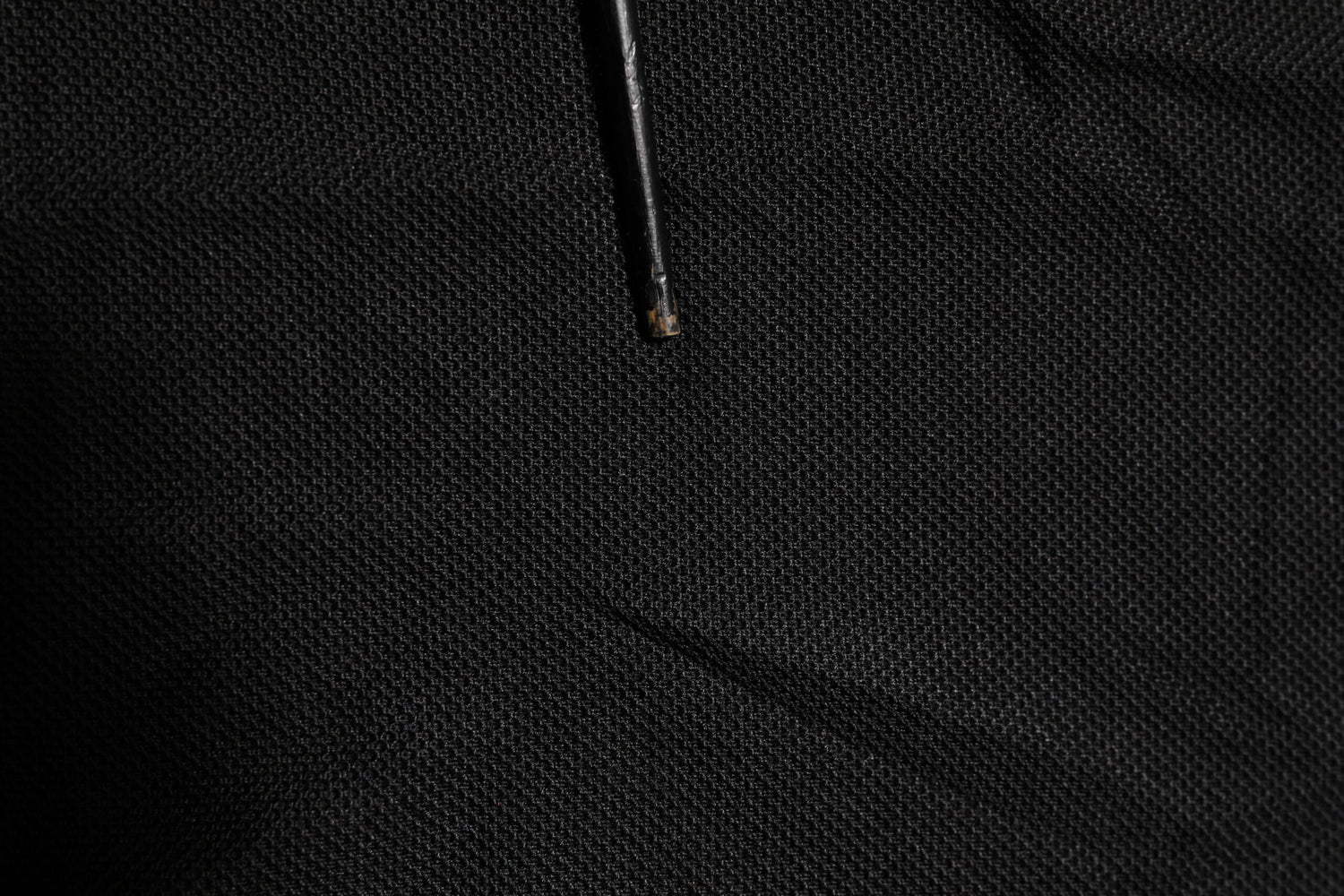 Black DG Silk Vneck Collared Men Polo T-shirt