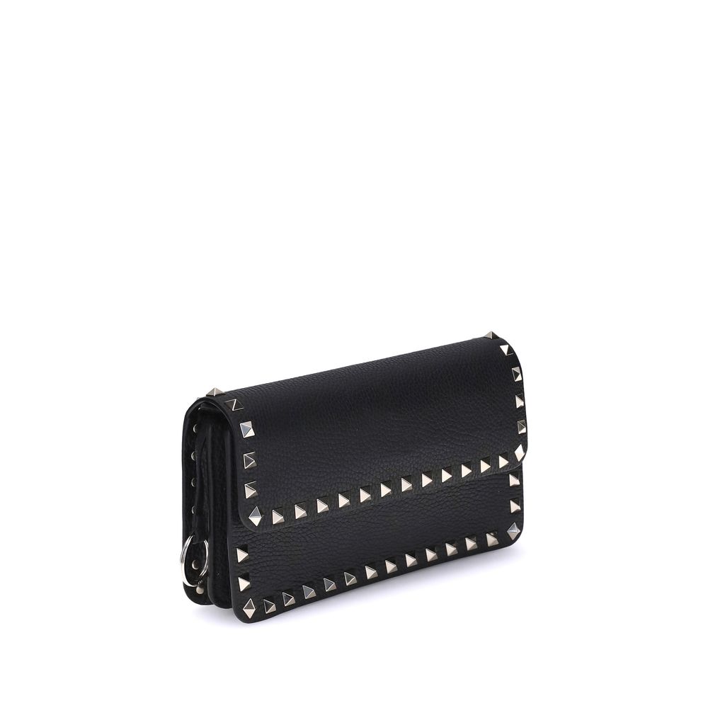 Black Calf Leather Bos Taurus Clutch Bag