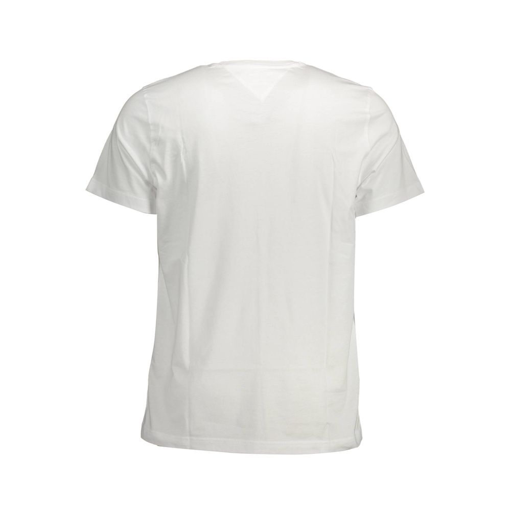 White Organic Cotton Men T-Shirt