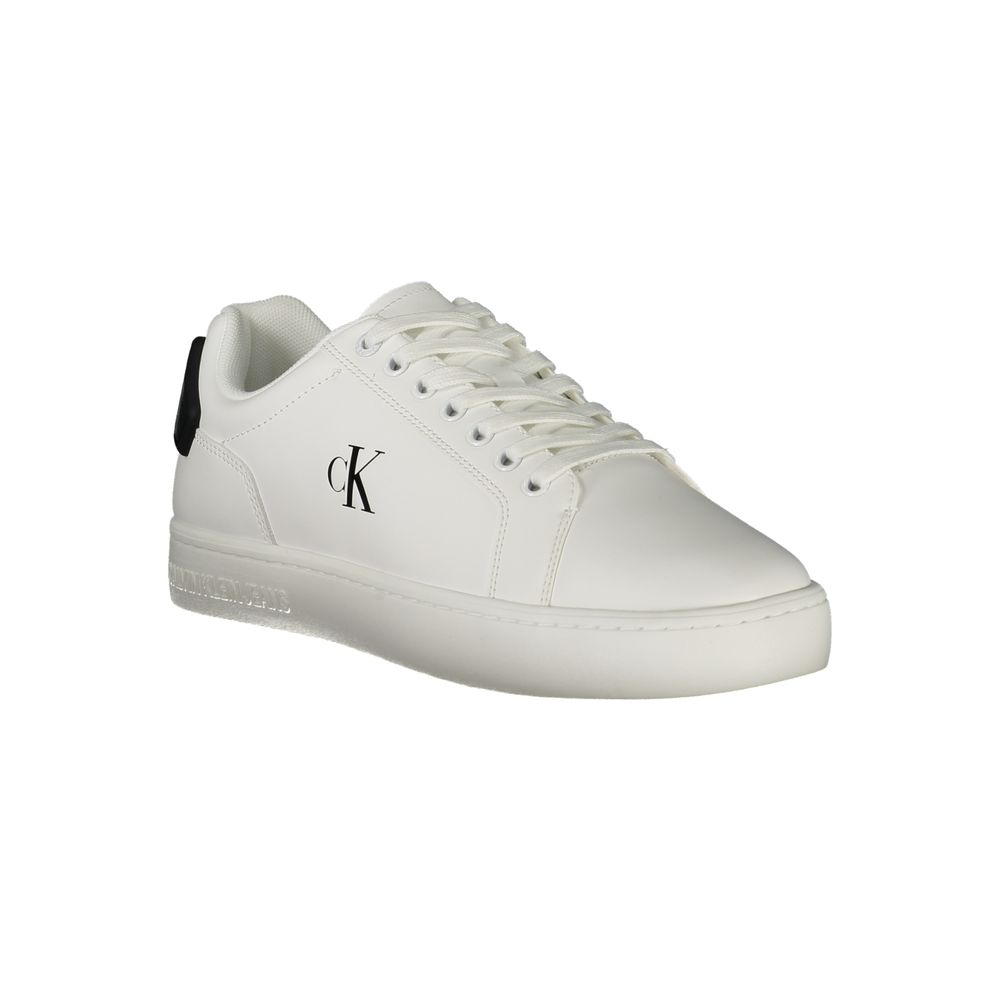 White Leather Men Sneaker