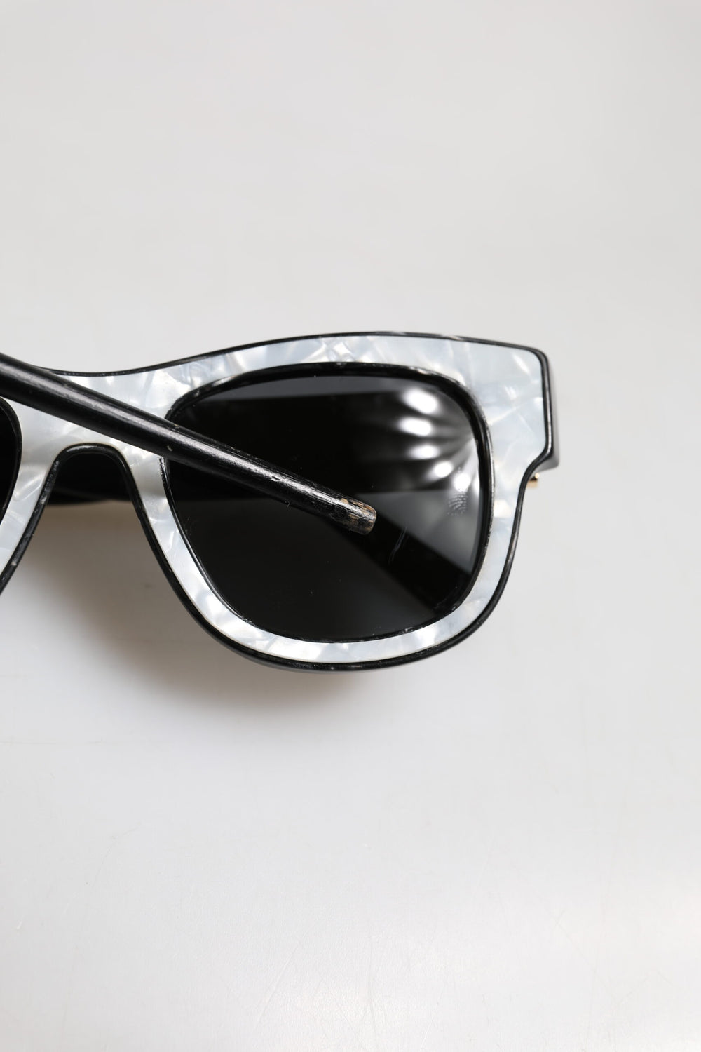 Pearl White Acetate Frame DG4379 Domenico Shade Sunglasses