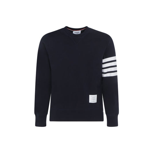 Blue Cotton Sweatshirt
