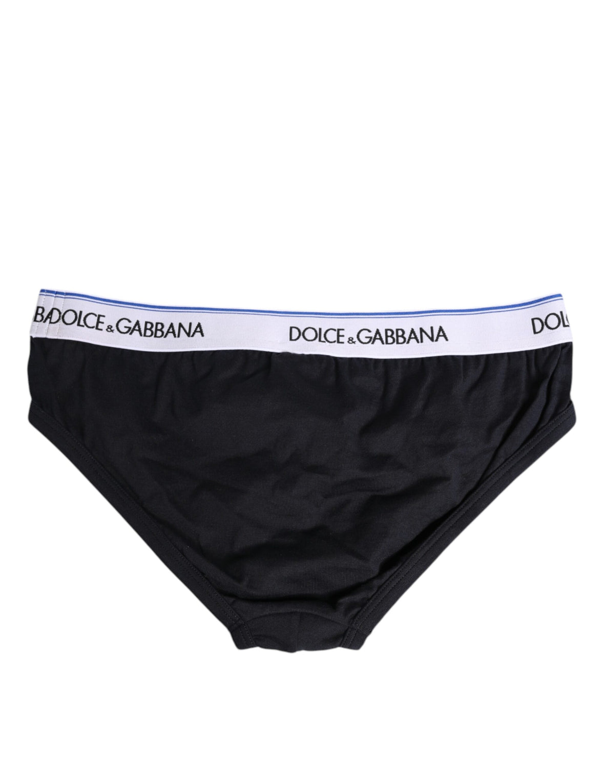 Black Cotton Stretch Regular Brief Underwear