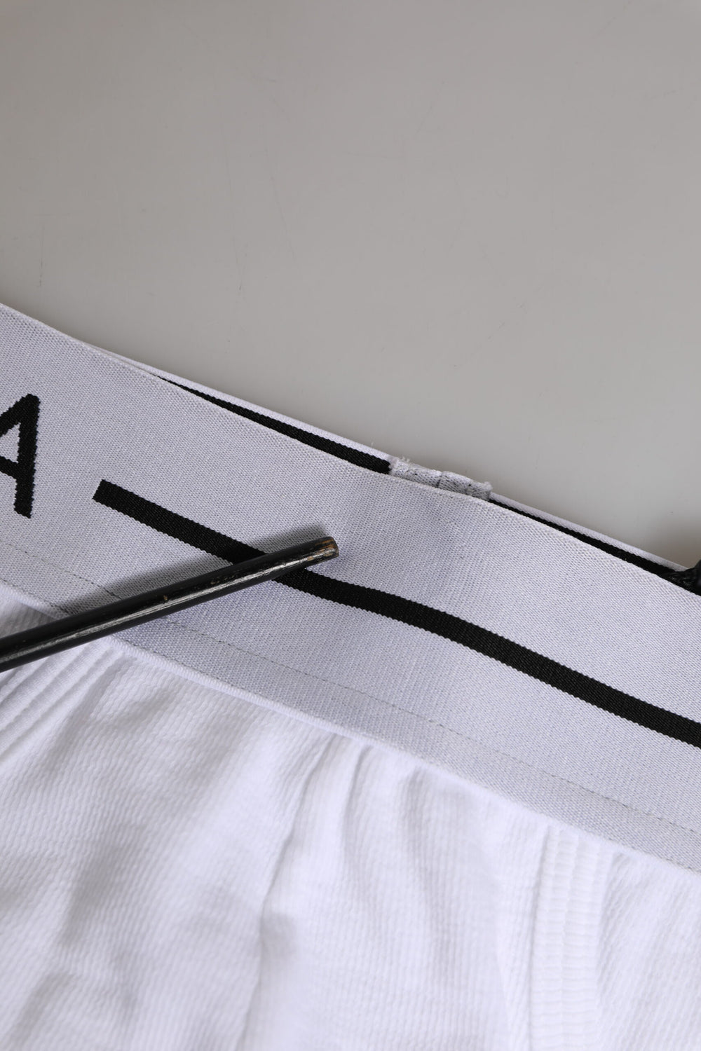 White Cotton Stretch Regular Brief Underwear