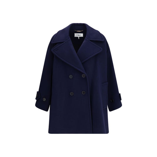 Blue Wool Coat
