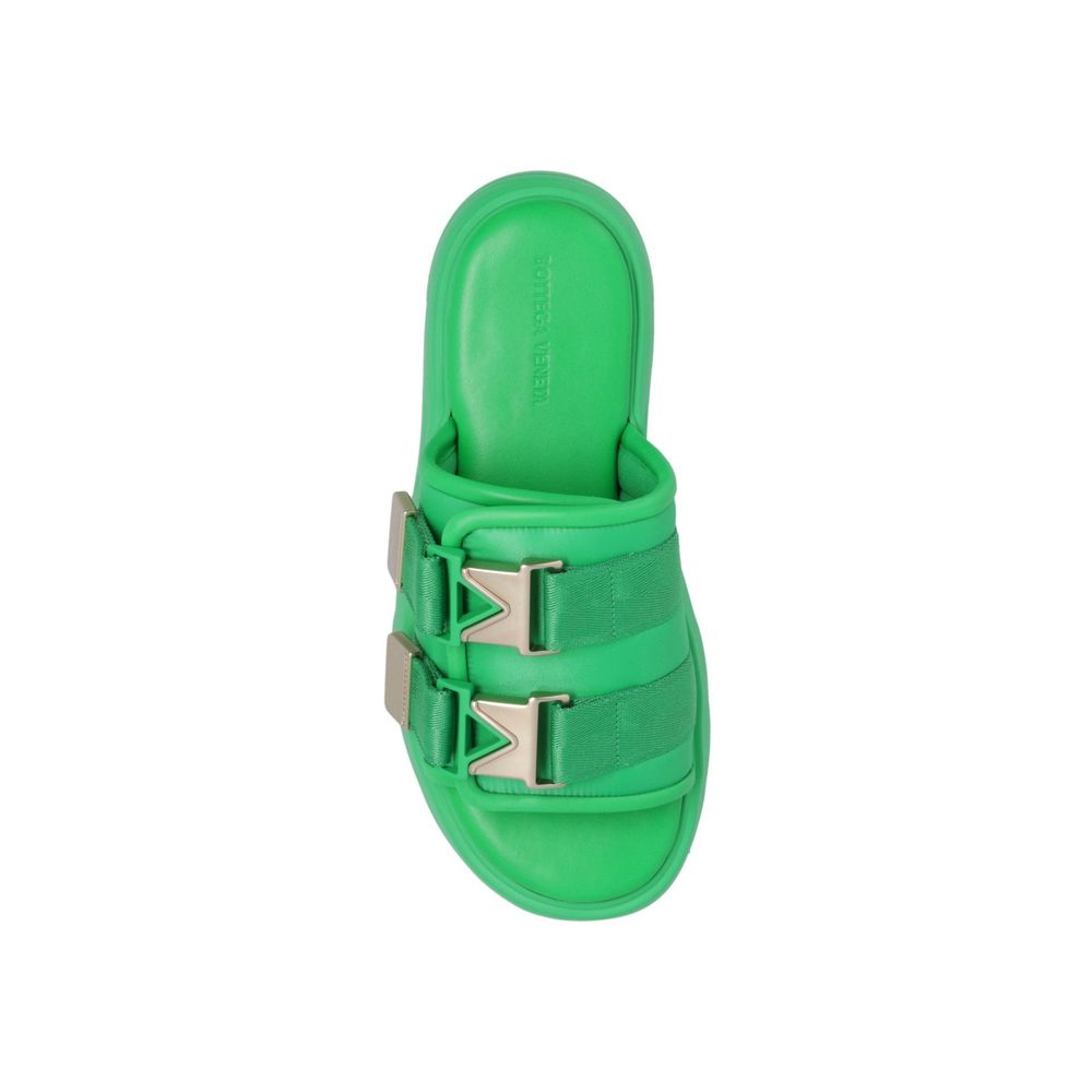 Green Nylon Slides