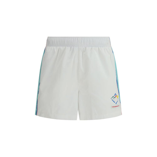 Multicolor Nylon Bermuda Shorts