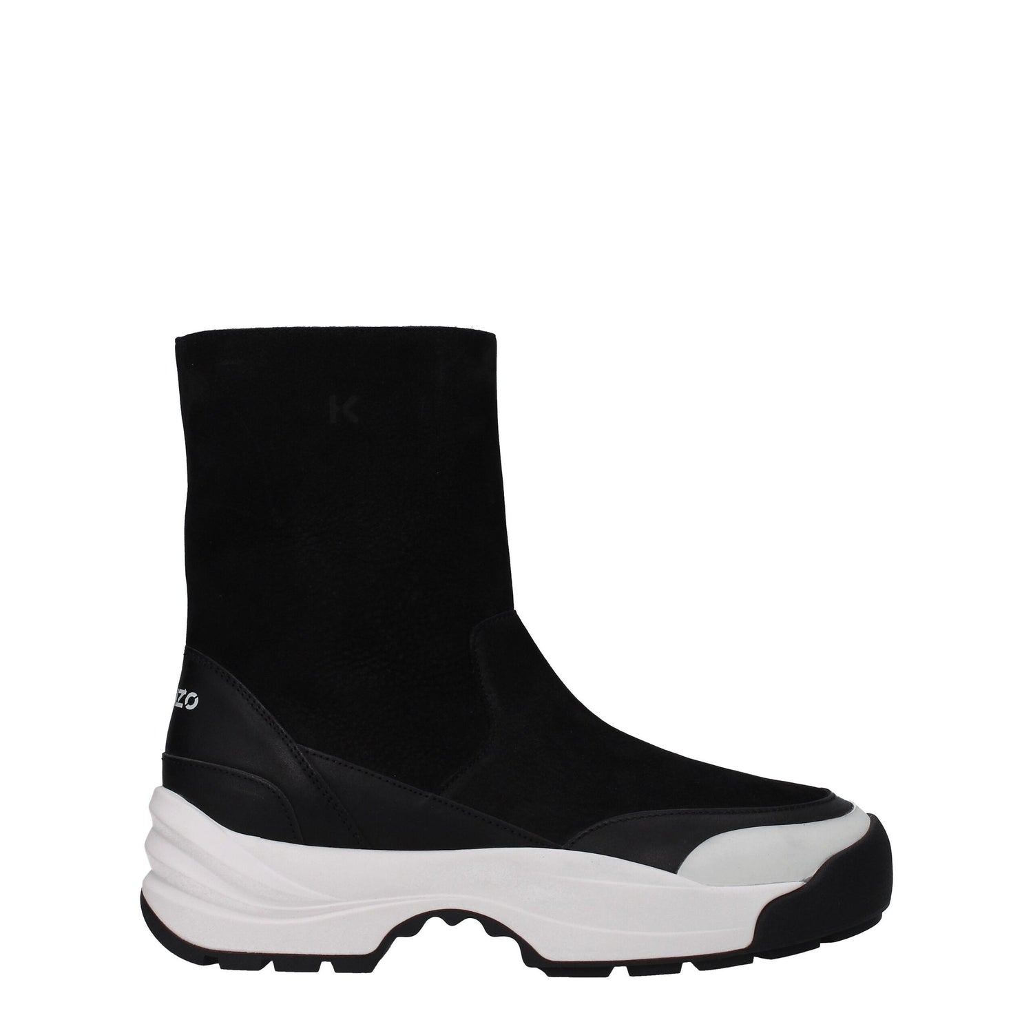 Black Leather Ankle Boots