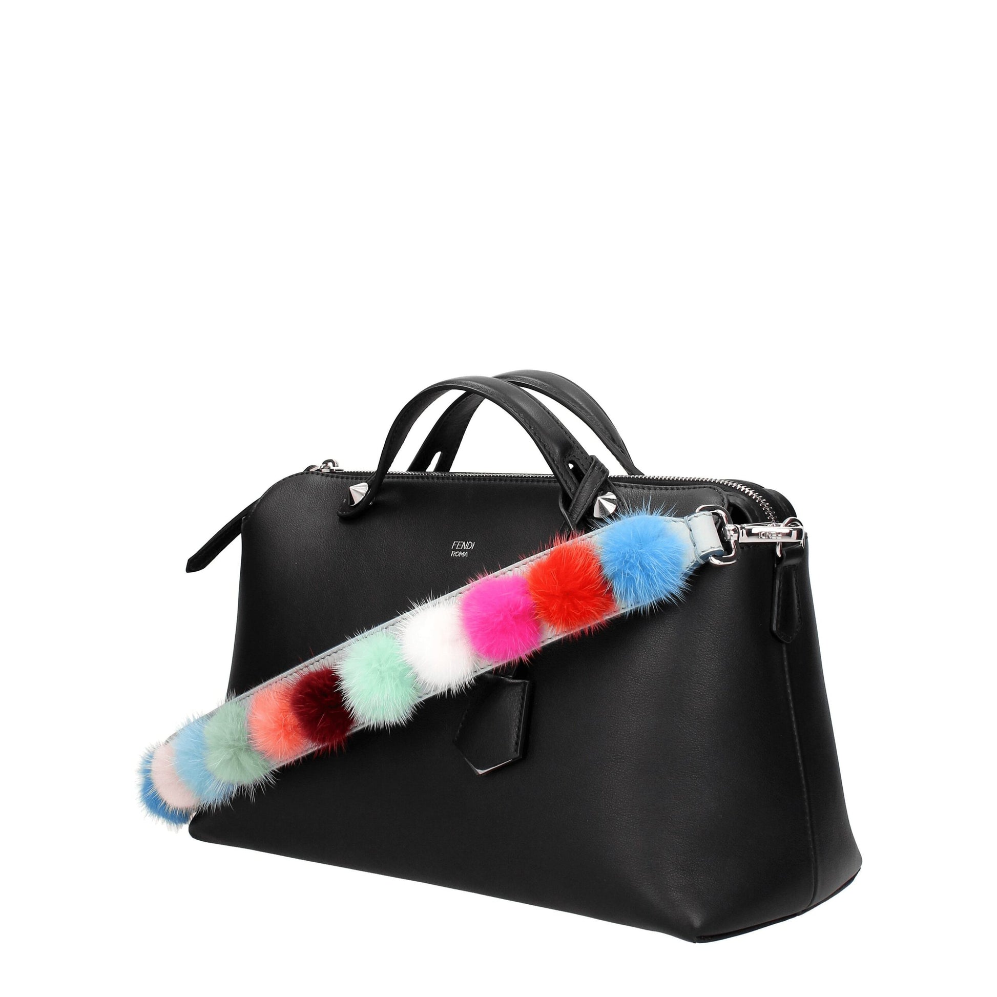 Multicolor Leather Shoulder Bag