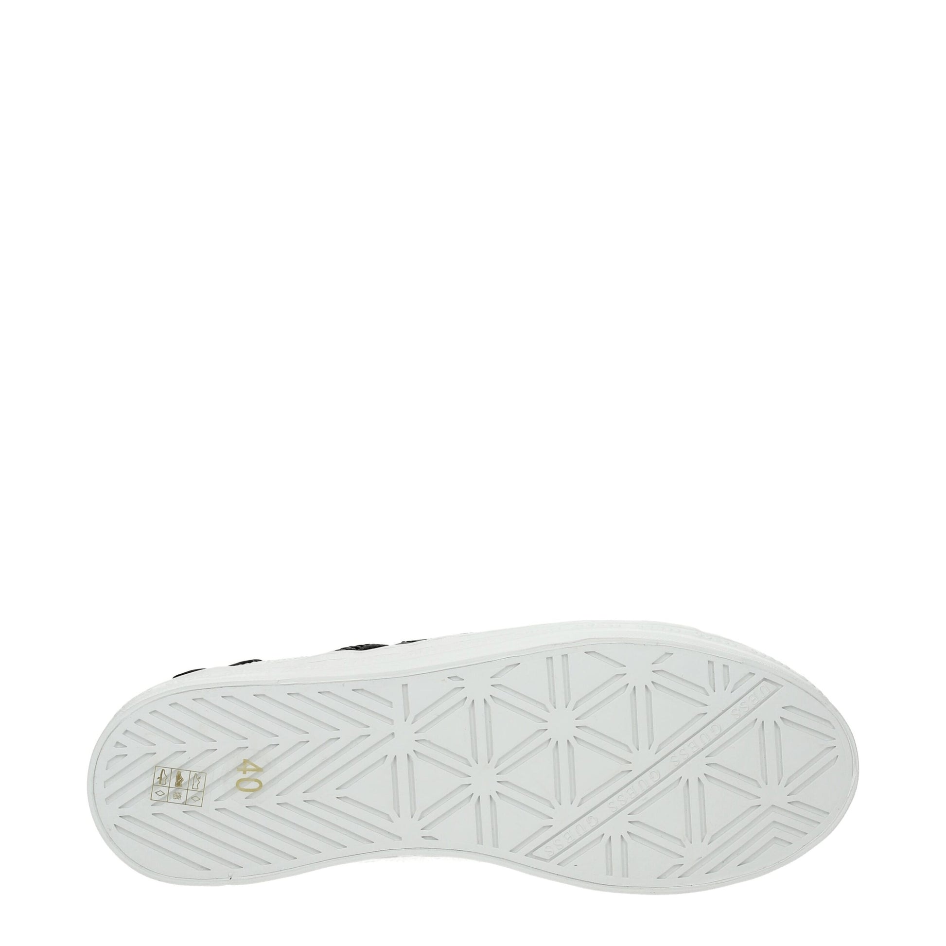 White Polyethylene Platform Sneakers